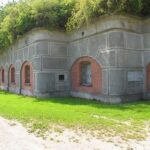 The throat of the Gladsaxe Fort, Copenhagen fortifications