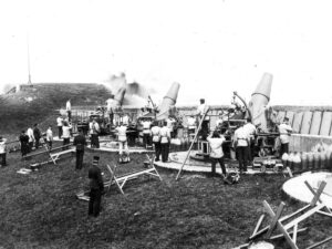 29 cm. howitzers at the Lynetten Battery, Copenhagen