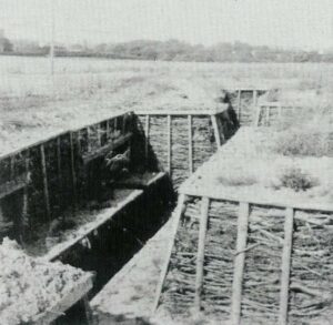 Trench at the Tune stronghold, Copenhagen fortifications