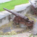 The Trekroner Fort Copenhagen, 15 cm. cannon